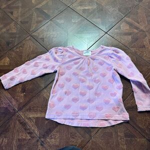 Hanna Andersson Heart Shirt -‎ Stained